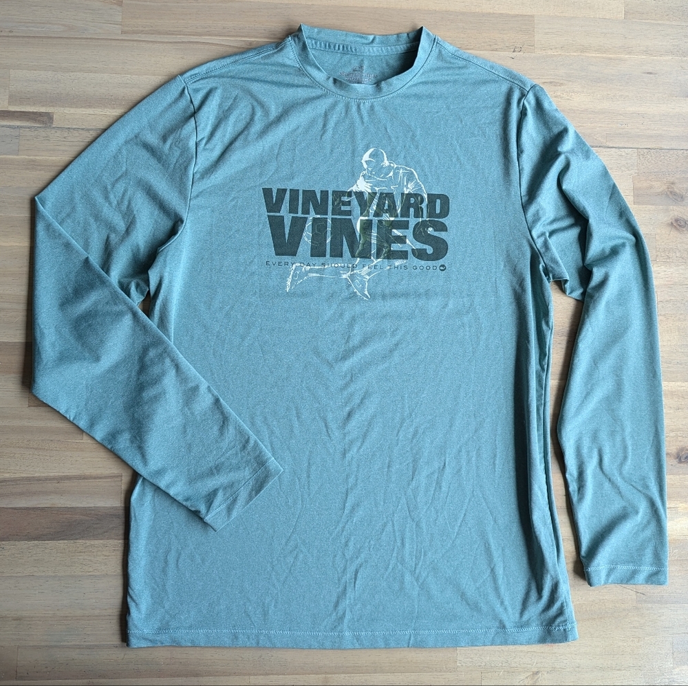 Vineyard Vines Long‎ Sleeve Performance Tee